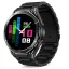 Chytré hodinky Veluxeo Fusion s GPS a bluetooth voláním černé s ocelovým řemínkem