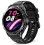 Chytré hodinky Veluxeo Fusion s GPS a bluetooth voláním černé se silikonovým řemínkem
