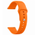 Oranžový silikonový řemínek 20mm