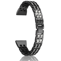 Kovový řemínek černý 20MM