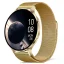 Chytré hodinky Veluxeo Ringo s bluetooth voláním zlaté s milánským tahem