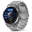 Chytré hodinky Veluxeo Fusion s GPS a bluetooth voláním šedé s ocelovým řemínkem