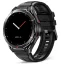 Chytré hodinky Veluxeo Fusion s GPS a bluetooth voláním černé se silikonovým řemínkem