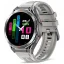 Chytré hodinky Veluxeo Fusion s GPS a bluetooth voláním šedé se silikonovým řemínkem