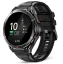 Chytré hodinky Veluxeo Fusion s GPS a bluetooth voláním černé se silikonovým řemínkem