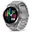 Chytré hodinky Veluxeo Fusion s GPS a bluetooth voláním šedé s ocelovým řemínkem