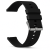 Černý silikonový řemínek 22MM