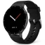 Chytré hodinky Veluxeo Ringo s bluetooth voláním černé se silikonovým řemínkem