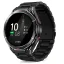 Chytré hodinky Veluxeo Fusion s GPS a bluetooth voláním černé s ocelovým řemínkem